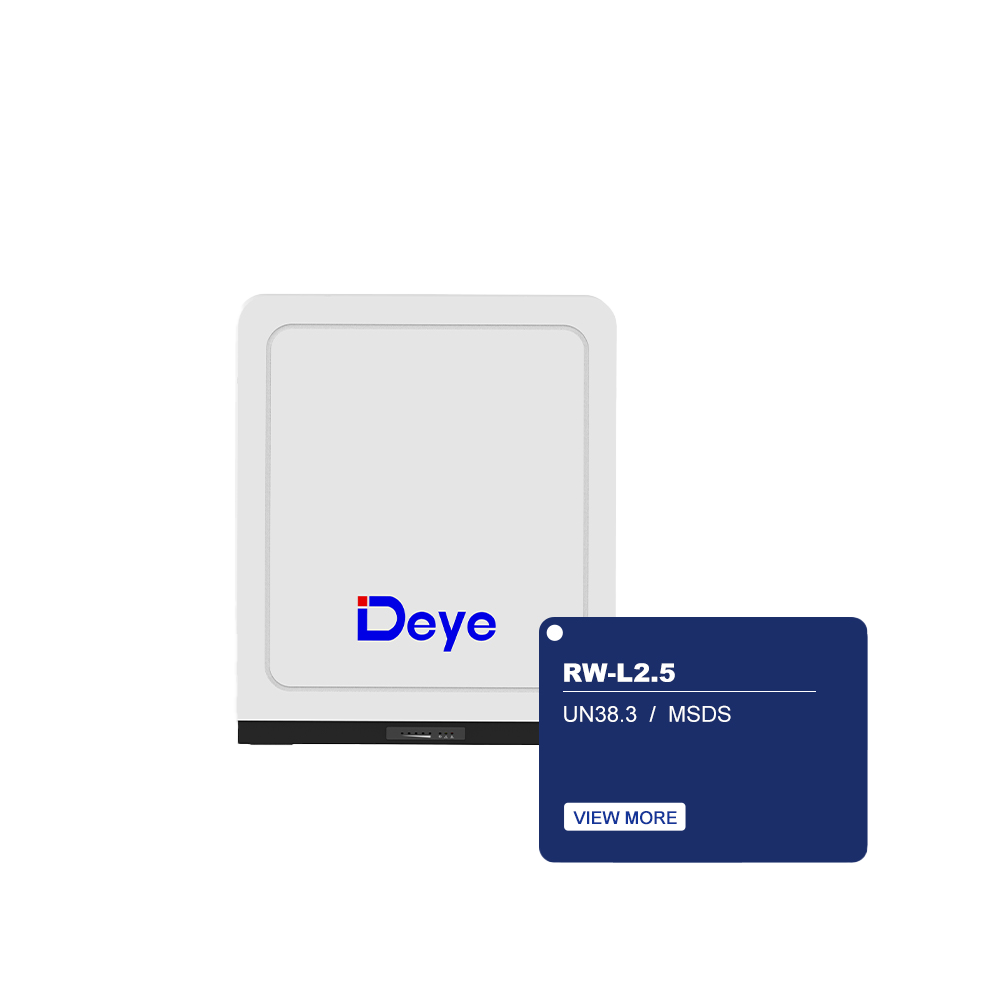 Deye RW-L2.5 LiFePO4 2.56 kWh 25.6V 100Ah